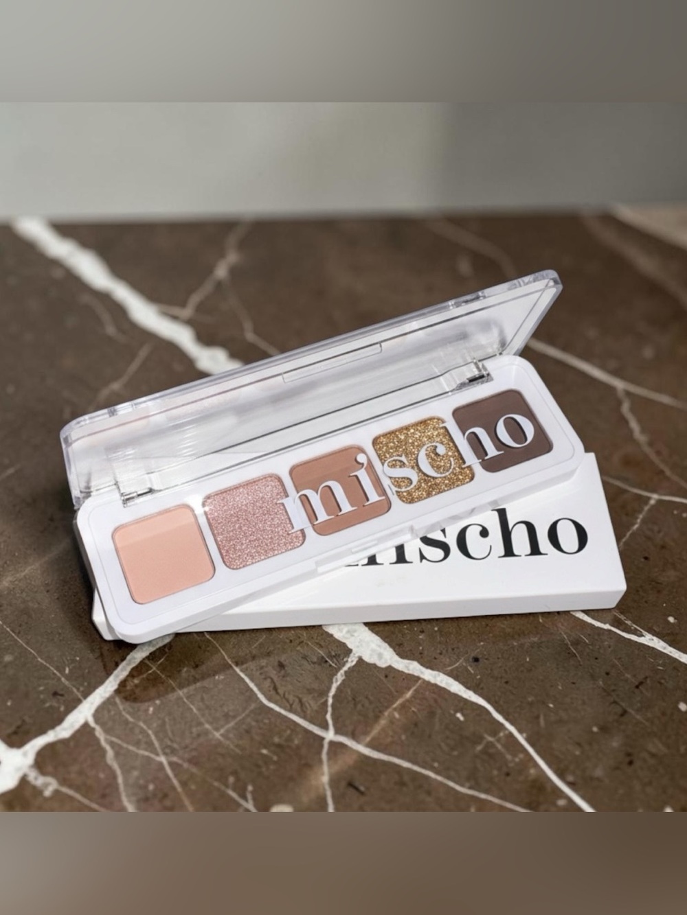 Mischo Pink & Gold Mini Eyeshadow Palette